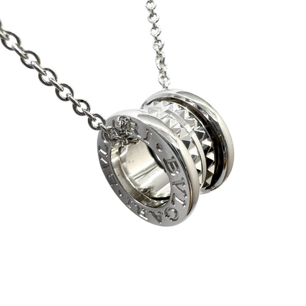 BVLGARI Bulgari Sterling Silver Necklace SV925 361007 Men's and Women's - Picture 3 of 16